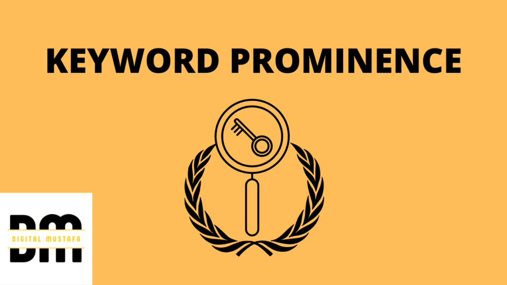 keyword prominence