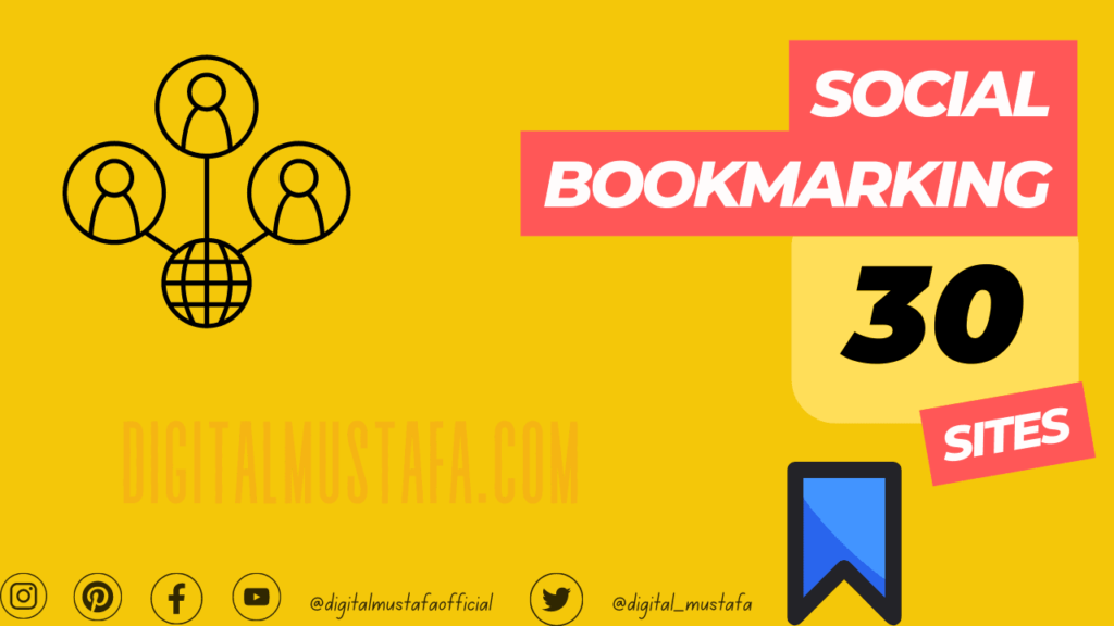 30 Best Free Social Bookmarking Sites List [2024 Updated]