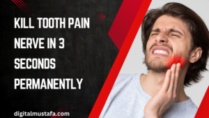 kill tooth pain nerve in 3 seconds permanently