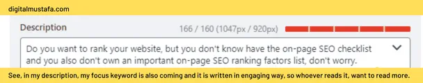 Example of SEO-Friendly Meta Description